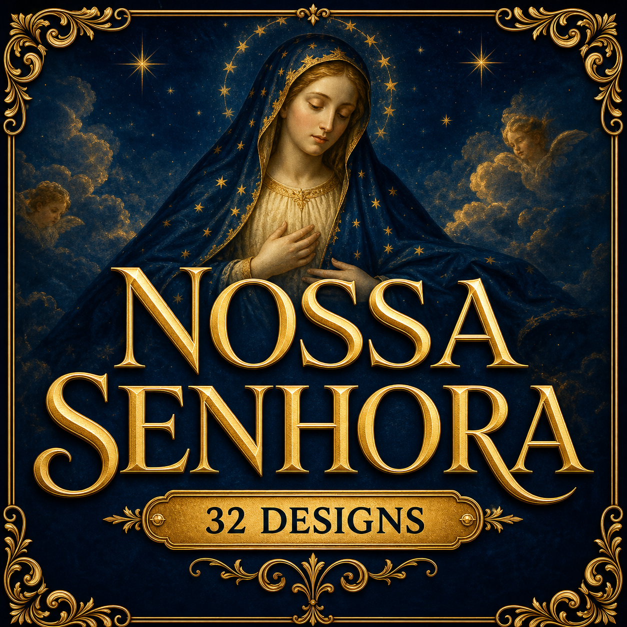 Categoria Nossa Senhora — 32 designs de marcadores católicos